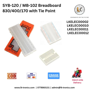 SYB-120 / MB-102 Breadboard 840/830/400/170 with Tie Point