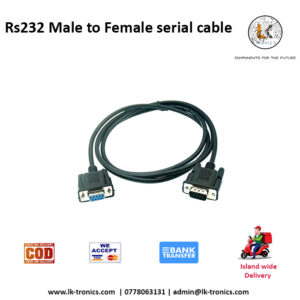 RS232 Male to Female Serial Cable Sri Lanka