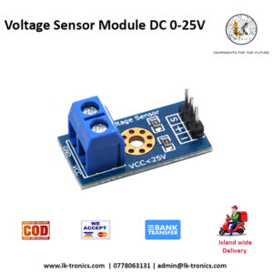 Voltage Sensor Module 0-25V for Arduino Sri Lanka
