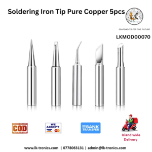 Soldering Iron Tip Pure Copper 5pcs