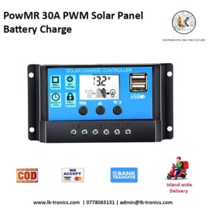 Powmr 30A PWM Solar Panel Battery Charge