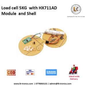 Load cell 5KG with HX711AD Module and Shell