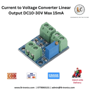 Current to Voltage Converter Linear Output DC10-30V Max 15mA