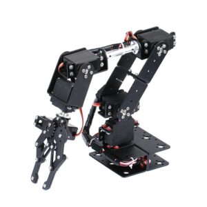 Robot Manipulator Metal Alloy Mechanical Arm Clamp Claw Kit MG996R
