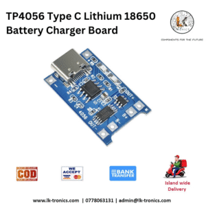 TP4056 Type C 18650 Battery Charger Board