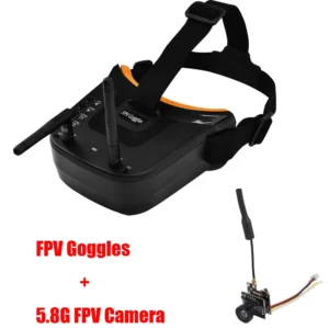 5.8G 40CH Dual Antennas FPV Goggles Monitor
