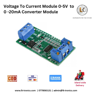 Voltage To Current Module 0-5V to 0 -20mA Converter Module