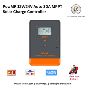 PowMR 12V/24V Auto 30A MPPT