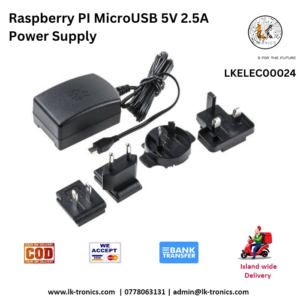 Raspberry PI MicroUSB 5V 2.5A Power Supply