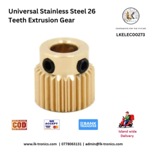 Universal Stainless Steel 26 Teeth Extrusion Gear