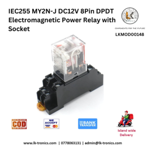 "IEC255 MY2N-J DC12V 8Pin DPDT Electromagnetic Power Relay with Socket