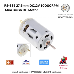 10000RPM Mini Brush DC Motor