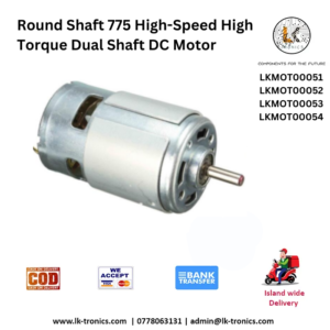 775 Dual Shaft Motor