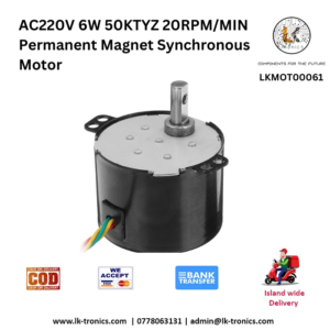 AC220V 6W 50KTYZ 20RPM Permanent Magnet Synchronous Motor