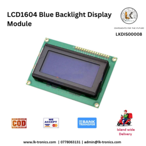 LCD1604 Blue Backlight Display Module 16x4 Character LCD Screen