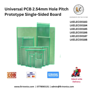 Universal PCB 2.54mm Hole Pitch Prototype Single-Sided Board