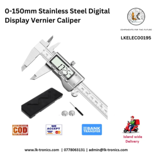 0-150mm Stainless Steel Digital Display Vernier Caliper