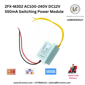 ZFX-M302 AC100-240V DC12V 550mA Switching Power Module