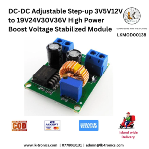 DC-DC Adjustable Step-up 3V5V12V to 19V24V30V36V Boost Voltage Module