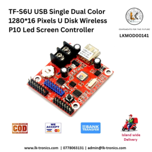 TF-S6U USB Single/Dual Color 1280*16 Pixels P10 LED Screen Controller