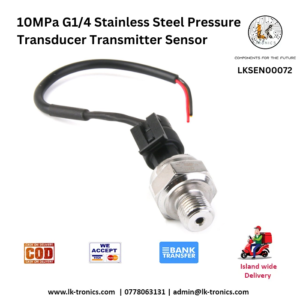 10MPa Stainless Steel Pressure Sensor G1/4 Sri Lanka