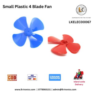 Small Plastic 4 Blade Fan