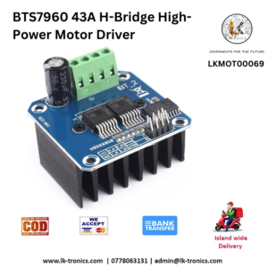 BTS7960 H-Bridge Motor Driver