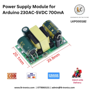 Power Supply Module for Arduino 230AC-5VDC 700mA