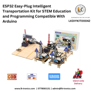 ACEBOTT ESP32 Easy-Plug Intelligent Transportation Kit for STEM Education and Programming Compatible With Arduino