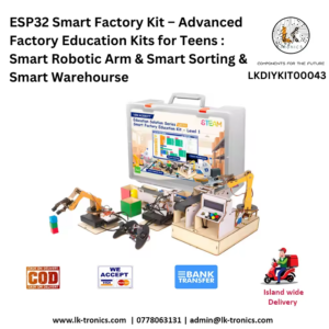ACEBOTT ESP32 Smart Factory Kit – Advanced Factory Education Kits for Teens Smart Robotic Arm & Smart Sorting & Smart Warehourse