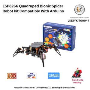 ACEBOTT ESP8266 Quadruped Bionic Spider Robot kit Compatible With Arduino