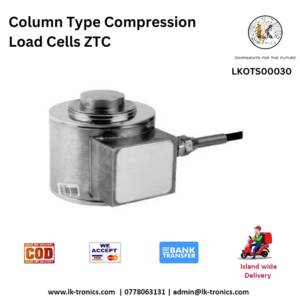 ZTC Column Compression Load Cell, precision force sensor for industrial use