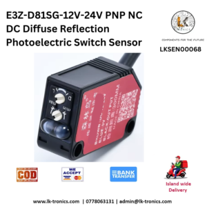 E3Z-D81SG PNP NC Photoelectric Sensor - Sri Lanka