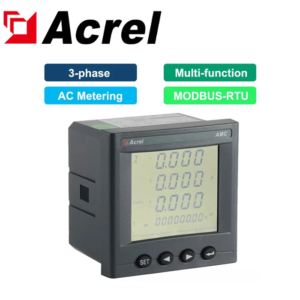 Acrel AMC96L-E4/KC 3 Phase Multifunction Power Meter front view