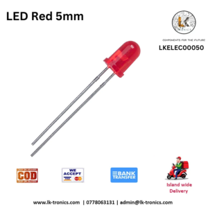5mm Red LED Diode for Electronics - Sri Lanka
