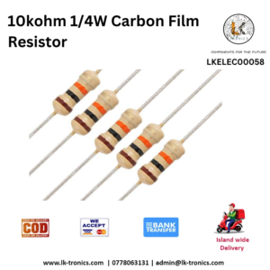 10k Ohm 1/4W Carbon Film Resistor Sri Lanka