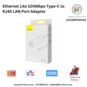 Type-C to RJ45 Ethernet Adapter Sri Lanka